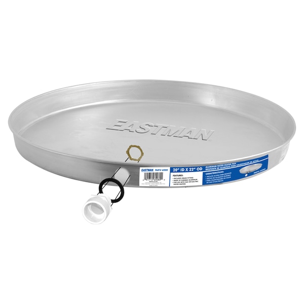 Ez-Flo Eastman Eastman Aluminum Electric or Gas Water Heater Pan 20 in. 60080 - main